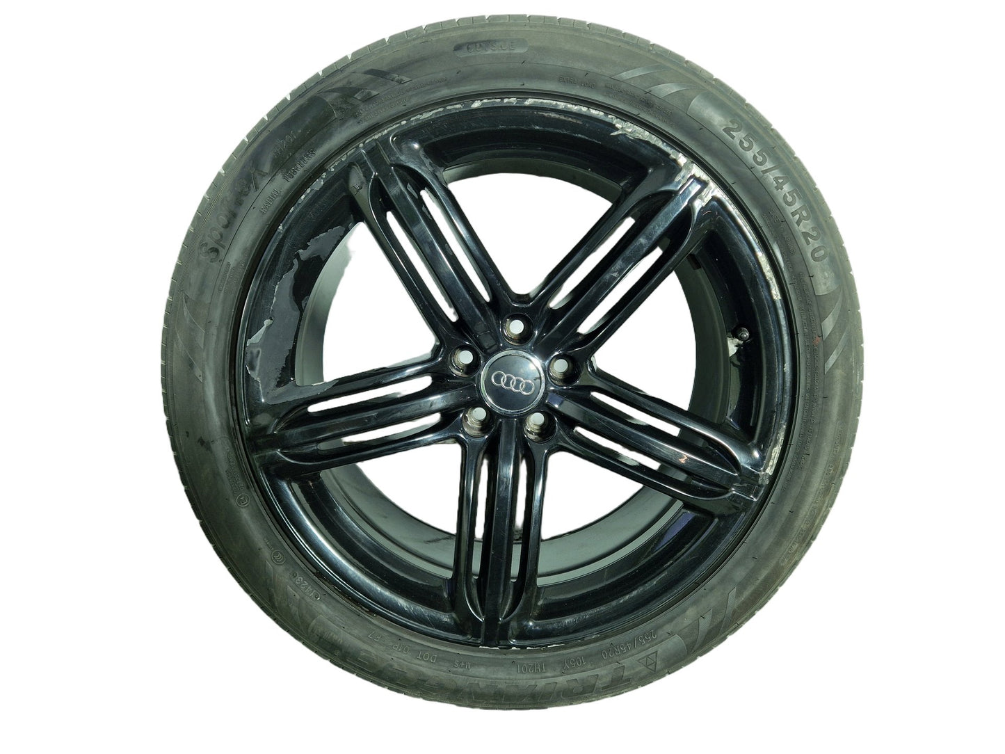Audi 20" Alloy Wheel with Tyre 255/45/20 5mm 8R060102586