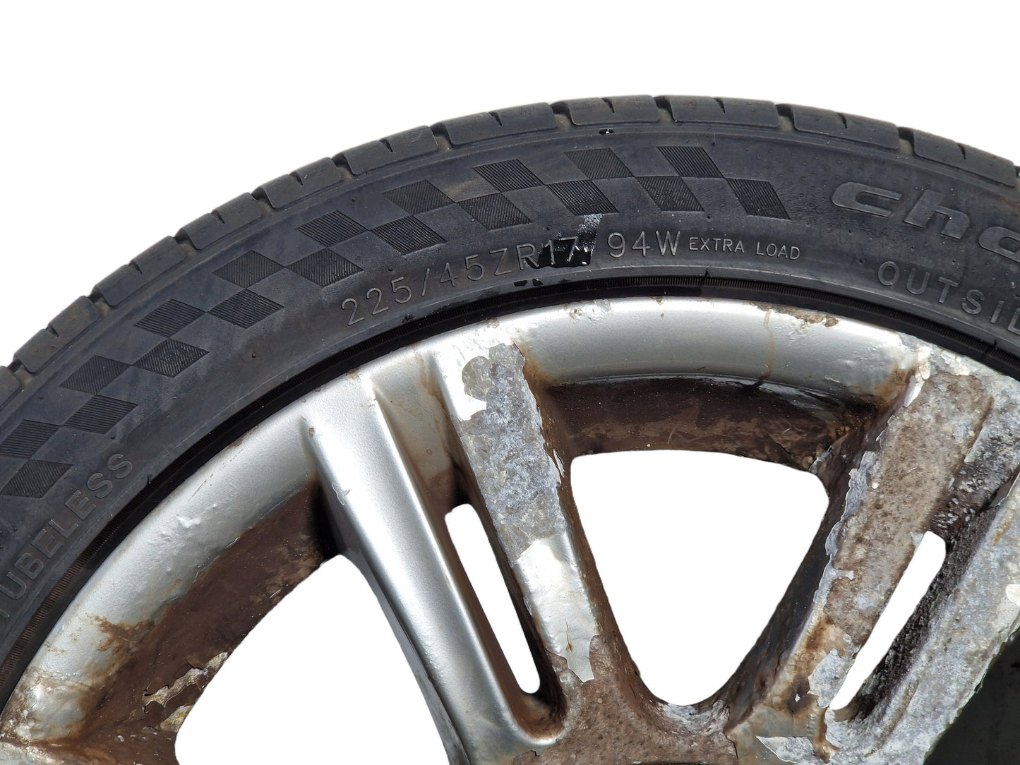 BMW 3 Series E90 17" Alloy Wheel with Tyre 215/45/17 ~3mm 8036936