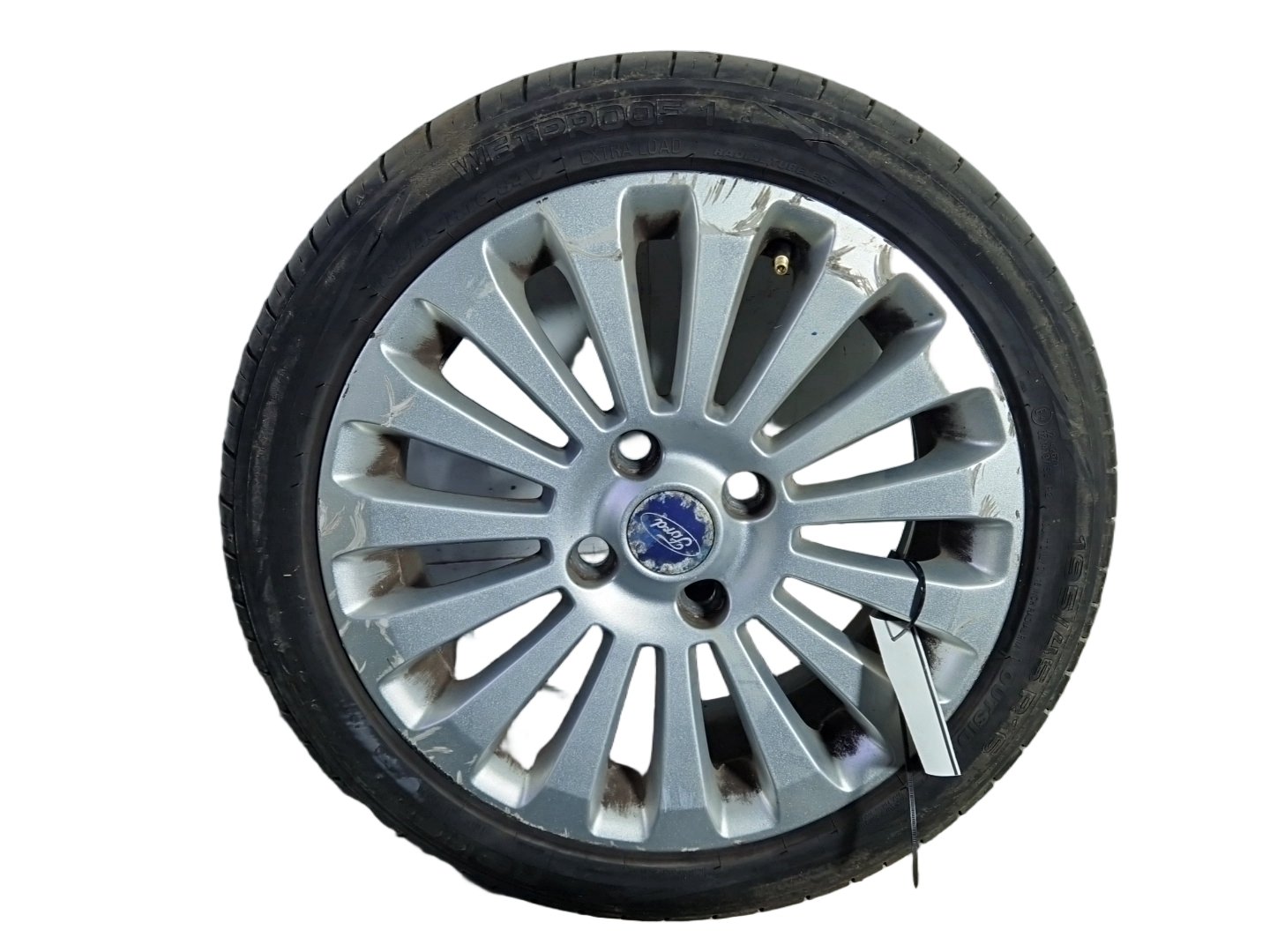 2009 Ford Fiesta MK7 Alloy Wheel with Tyre 195/45/16 ~5mm 8V21-1007-HA
