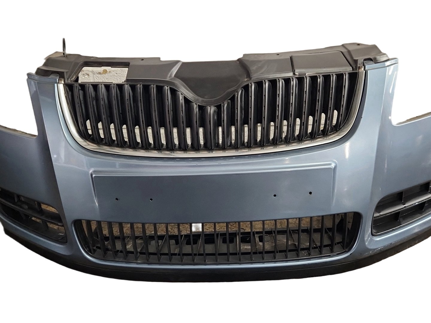 Skoda Fabia 5J Hatchback Complete Front Bumper in Grey 5T/ F5X