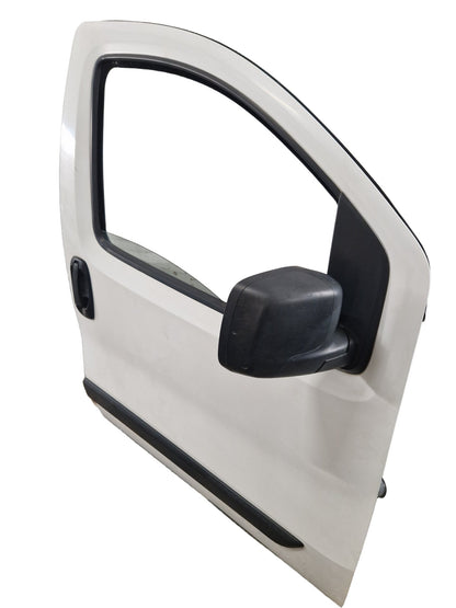 Peugeot Bipper Cargo Van Front Right O/S Driver Complete Door in White EWP
