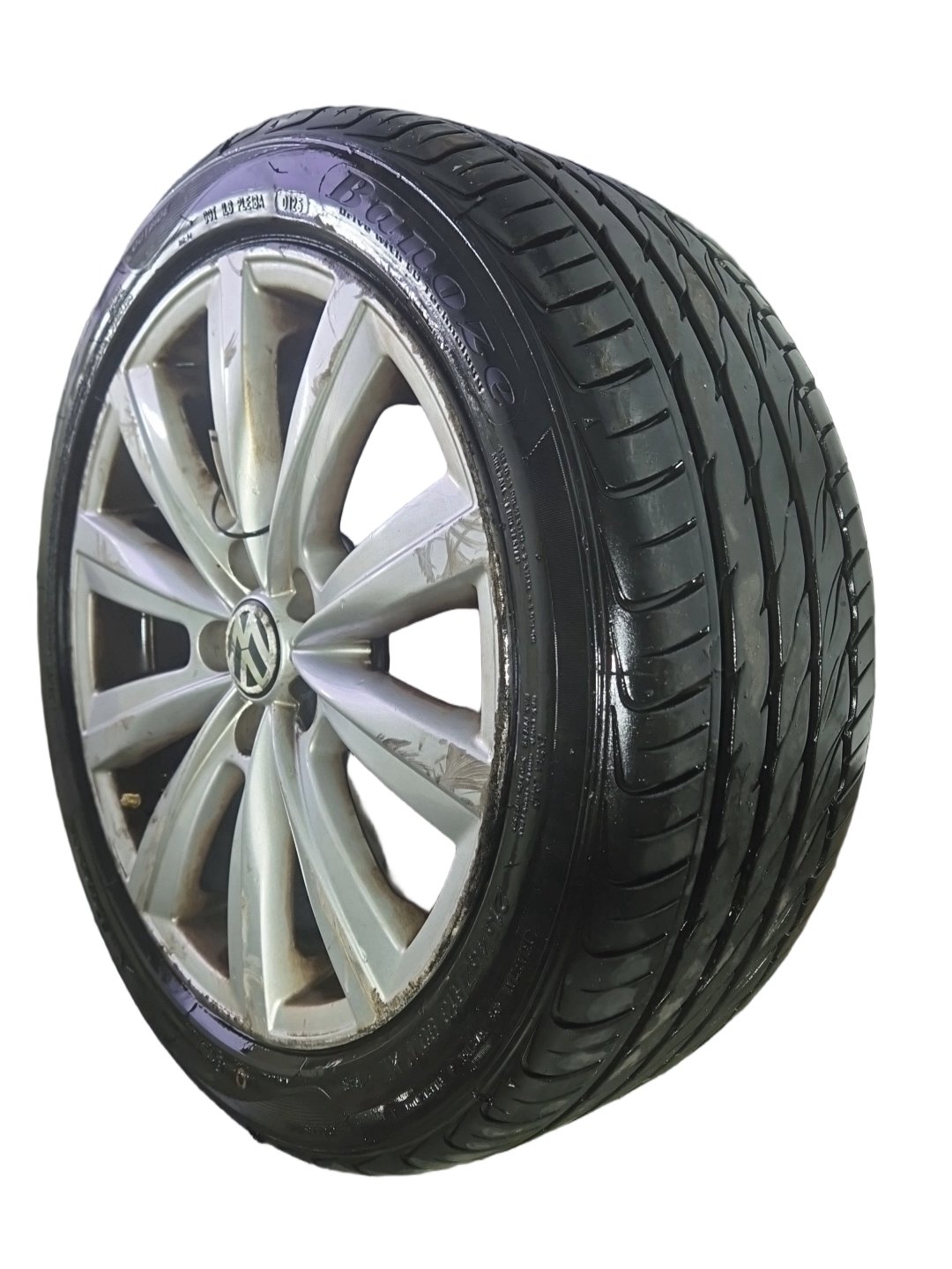 Volkswagen Polo MK5 (6R) 16" Alloy Wheel with Tyre 215/45/16 7mm 8R0601025K
