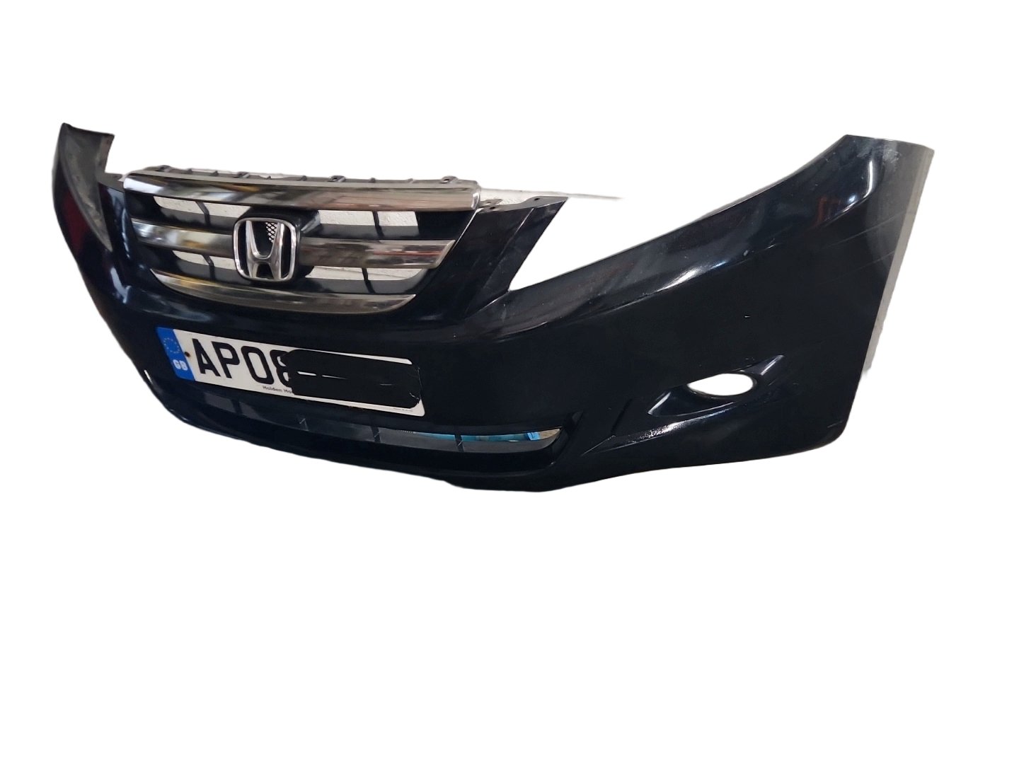 Honda FR-V MK1 (BE57) Genuine Complete Front Bumper in Black