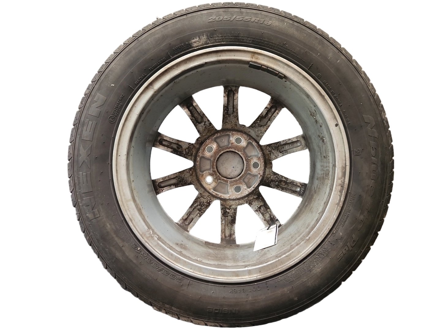 Honda Civic MK9 (FK27) 16" Alloy Wheel with Tyre 205/55/16 ~4mm 16065A