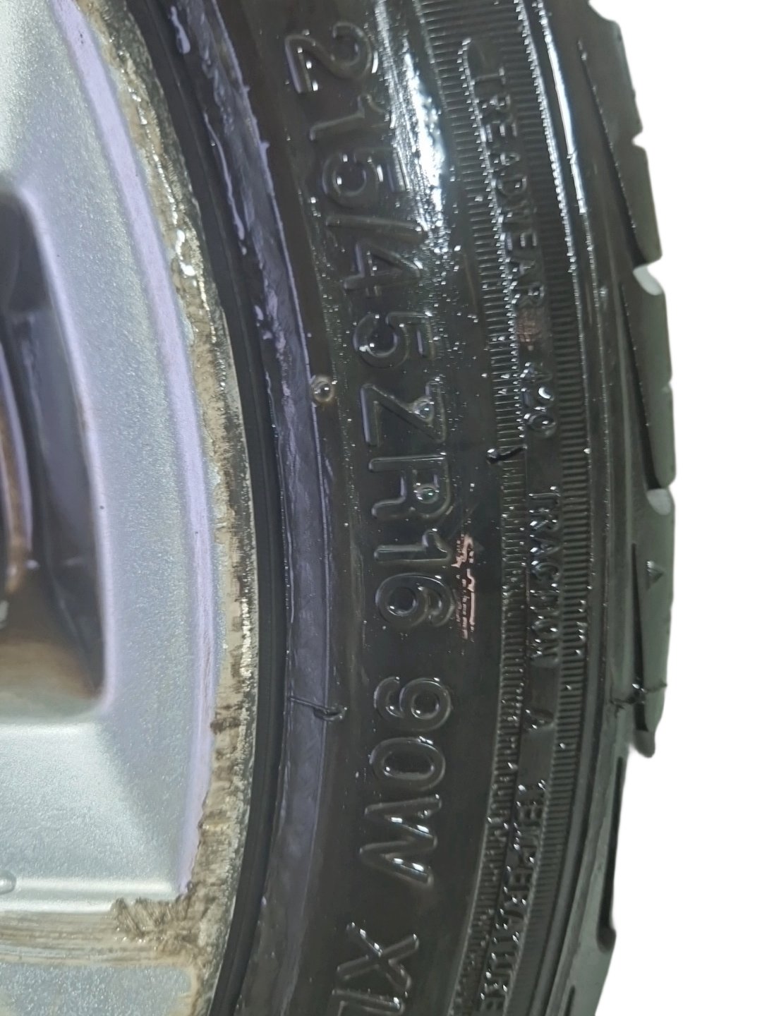 Volkswagen Polo MK5 (6R) 16" Alloy Wheel with Tyre 215/45/16 7mm 8R0601025K