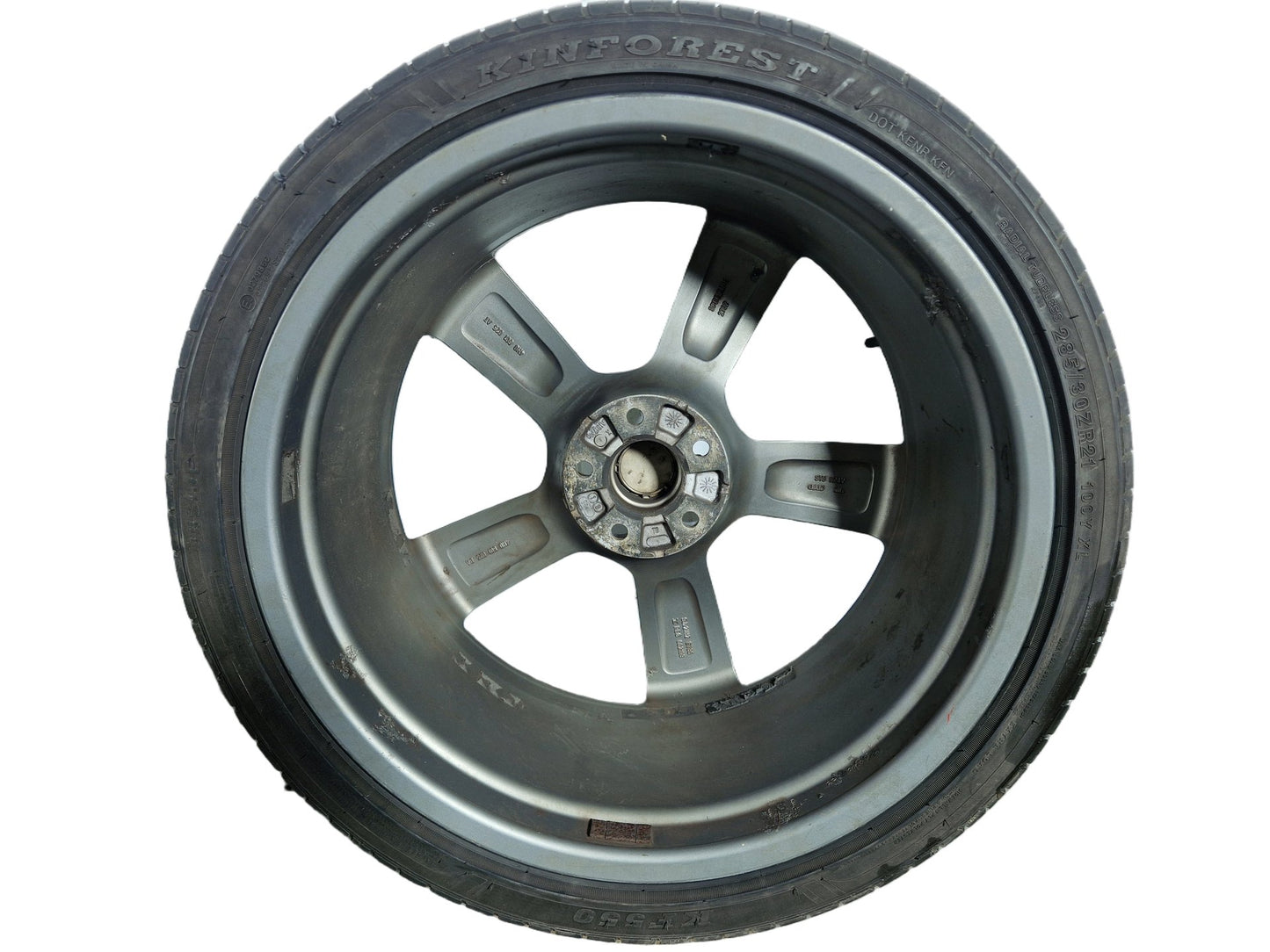 Audi A7 21" Alloy Wheel with Tyre 285/30/21 3mm 4H0601025AT