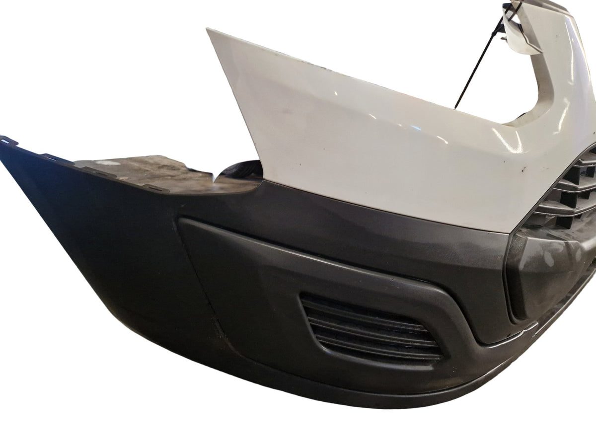 Ford Transit Custom MK8 (V362) Cargo Van Complete Front Bumper in Frozen White