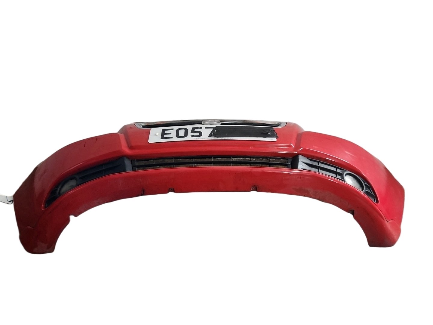 Volvo S40 MK2 (MS) Saloon Complete Front Bumper in Passion Red Solid 61200