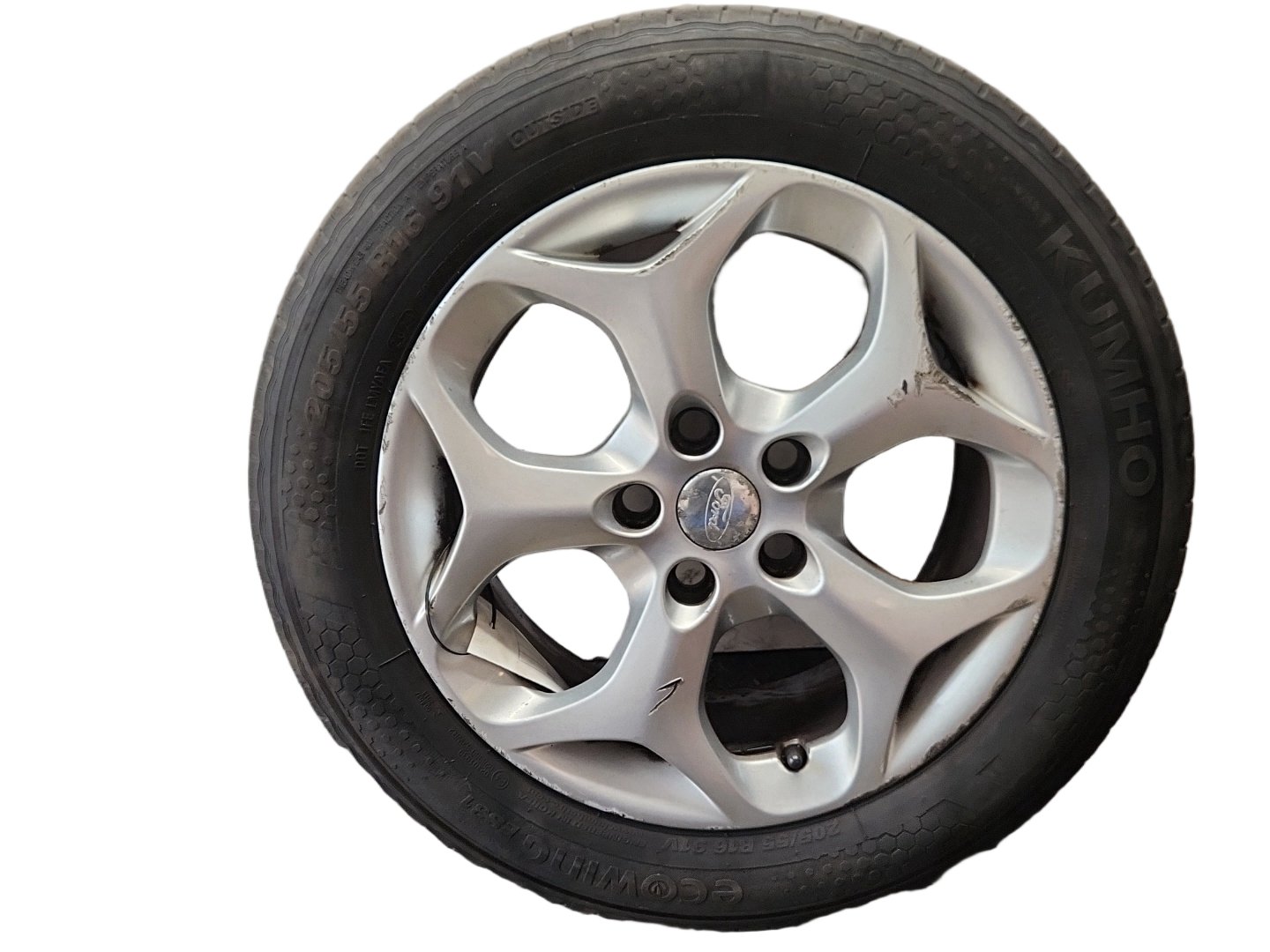 Ford C-Max MK1 FL (C214) 16" Alloy Wheel with Tyre 205/55/16 ~6mm 7M5J-AA