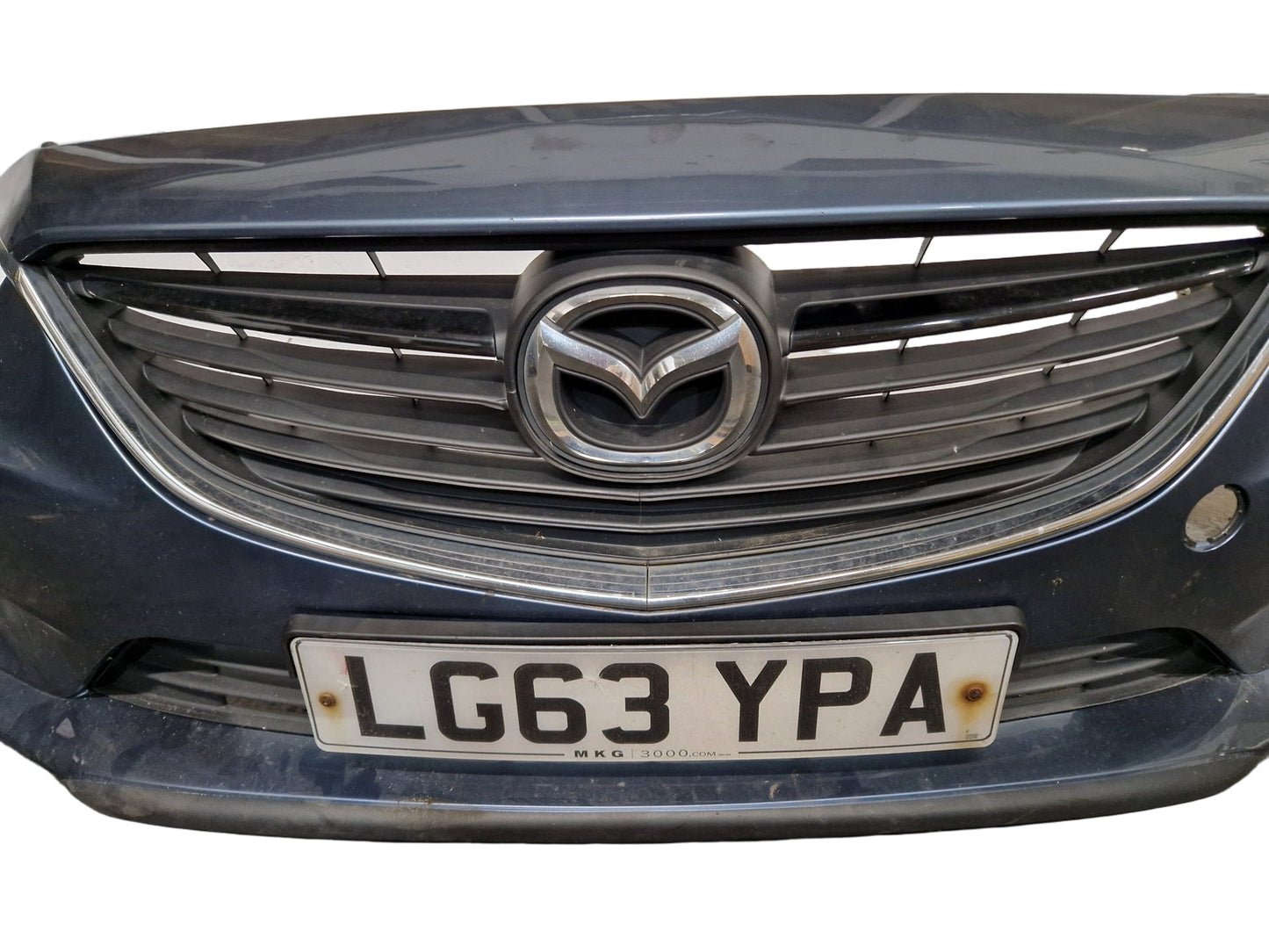 Mazda 6 MK3 (GJ) Saloon Genuine Complete Front Bumper in Blue