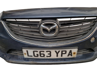 Mazda 6 MK3 (GJ) Saloon Genuine Complete Front Bumper in Blue