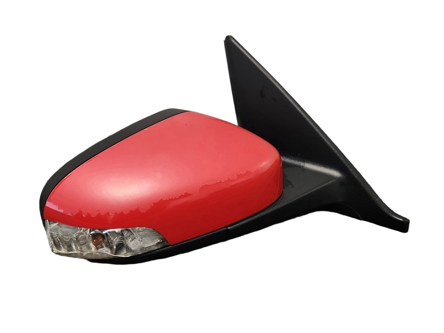 Volvo S40 MK2 (MS) Saloon Front Right Door O/S Wing Mirror in Passion Red 61200