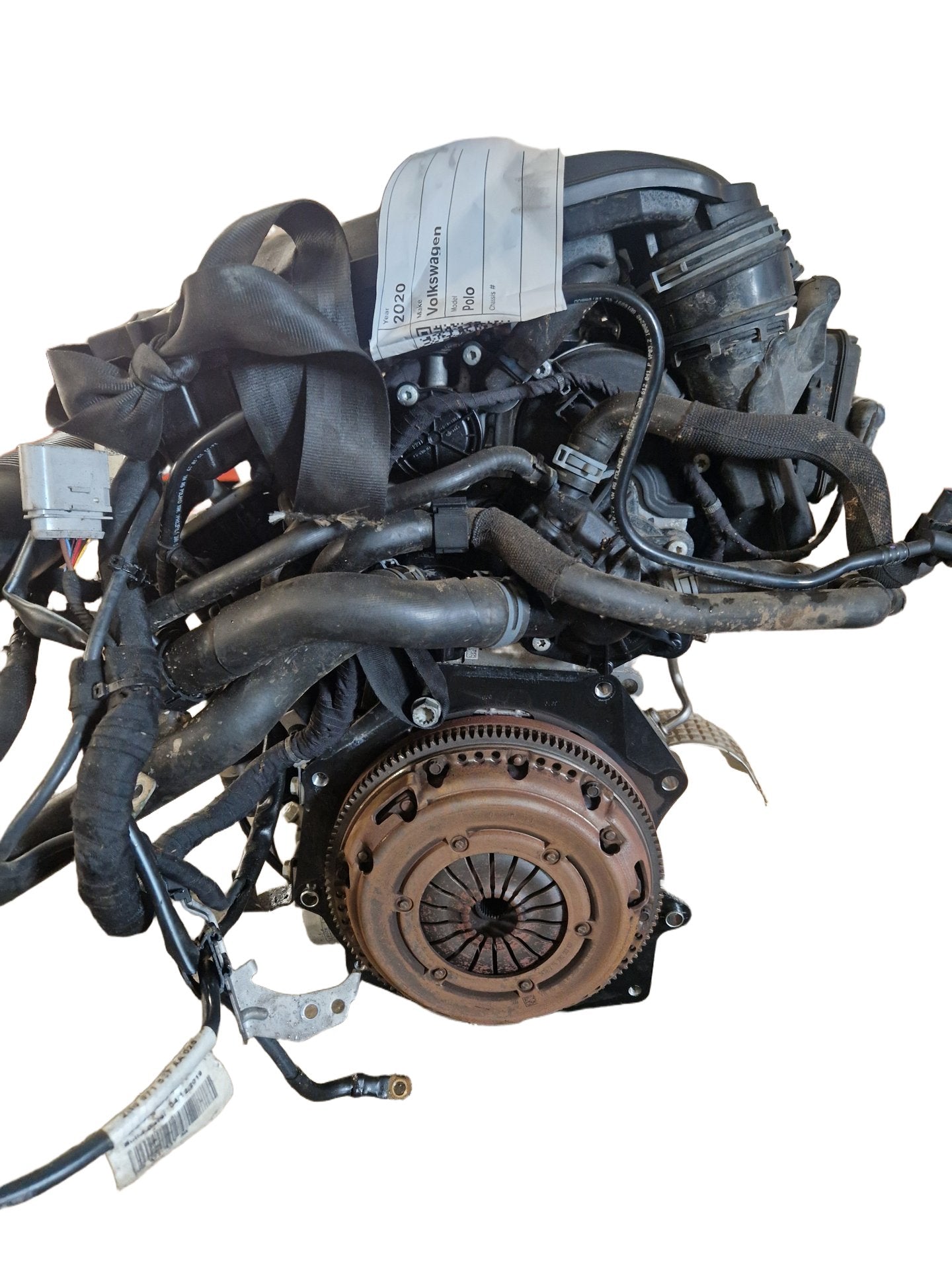 Volkswagen Polo 1L Petrol 70kw DKLA Complete Engine (Plug&Play)