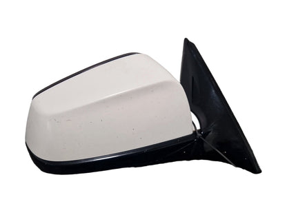 BMW 5 Series F10 F11 Genuine Front Right O/S Driver Door Wing Mirror in White