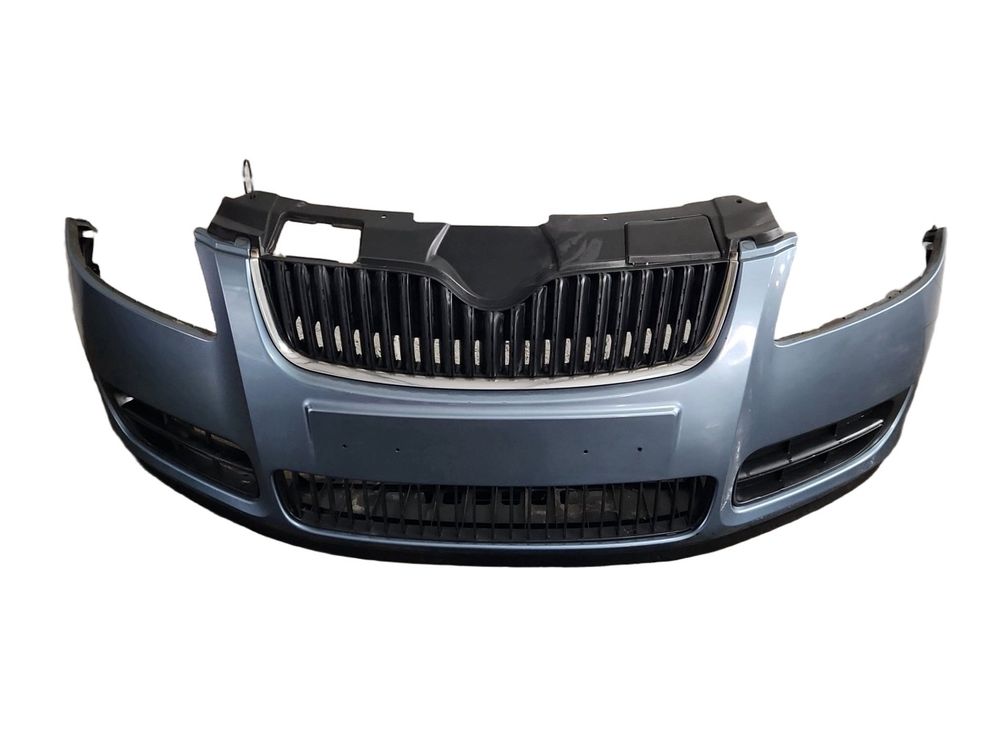 Skoda Fabia 5J Hatchback Complete Front Bumper in Grey 5T/ F5X