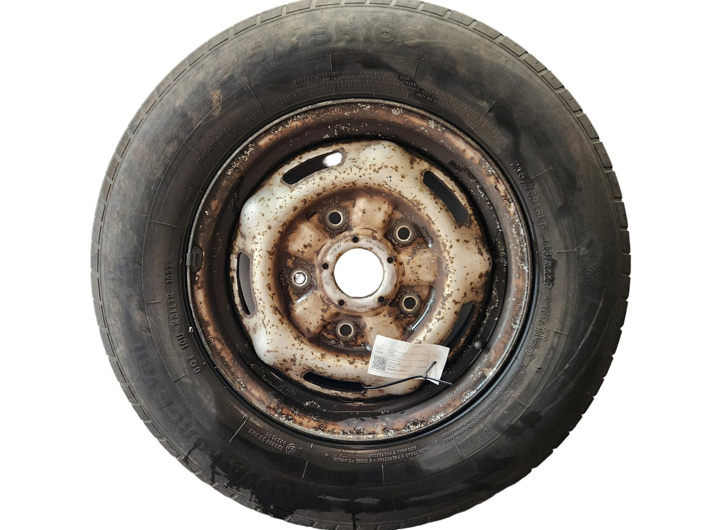 Ford Transit MK6 (V185) Cargo Van Steel Wheel with Tyre 215/75/16 ~6mm