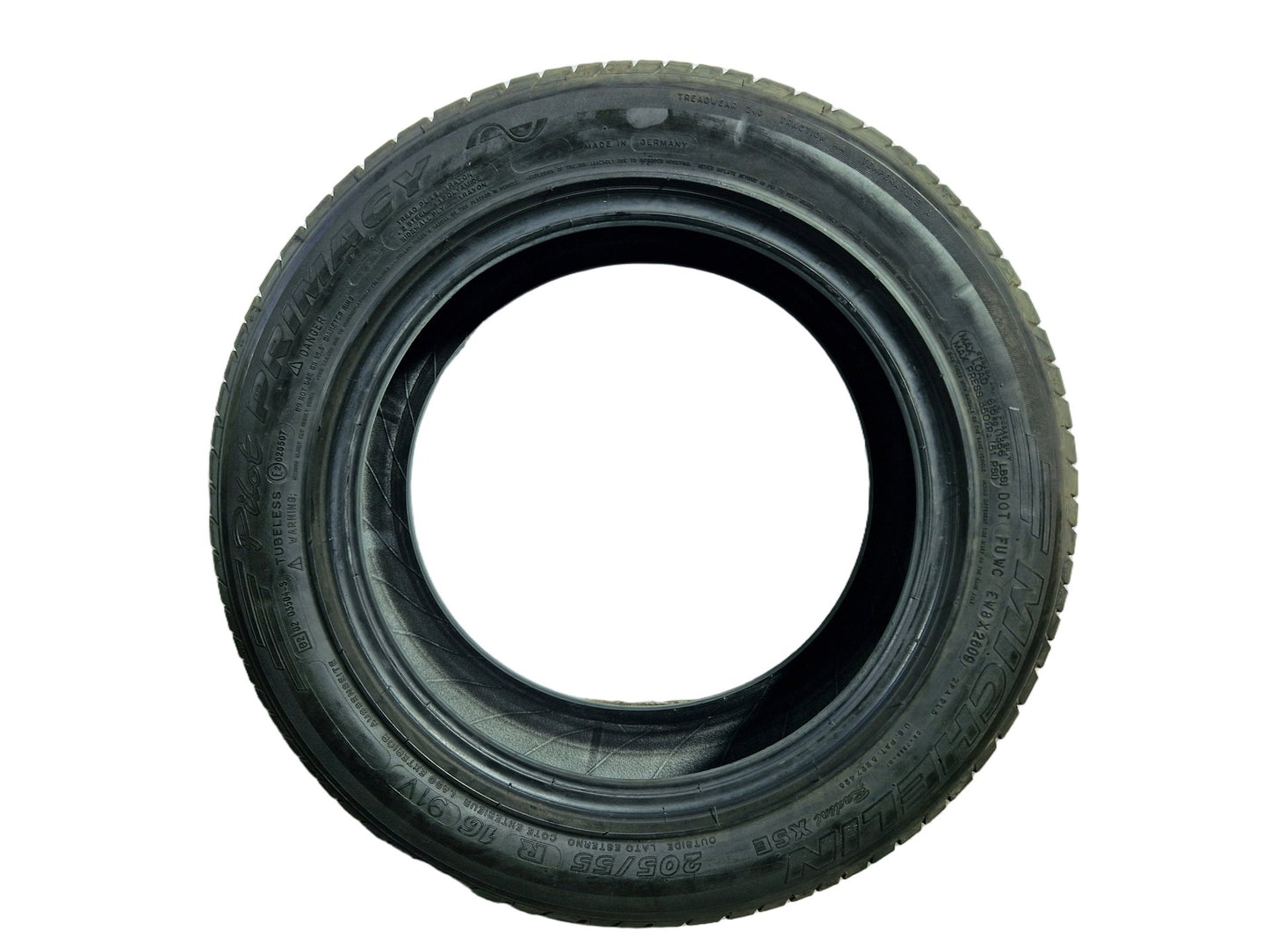 Michelin Tyre 205/55/R16 91V Pilot Primacy Genuine ~6mm Tread