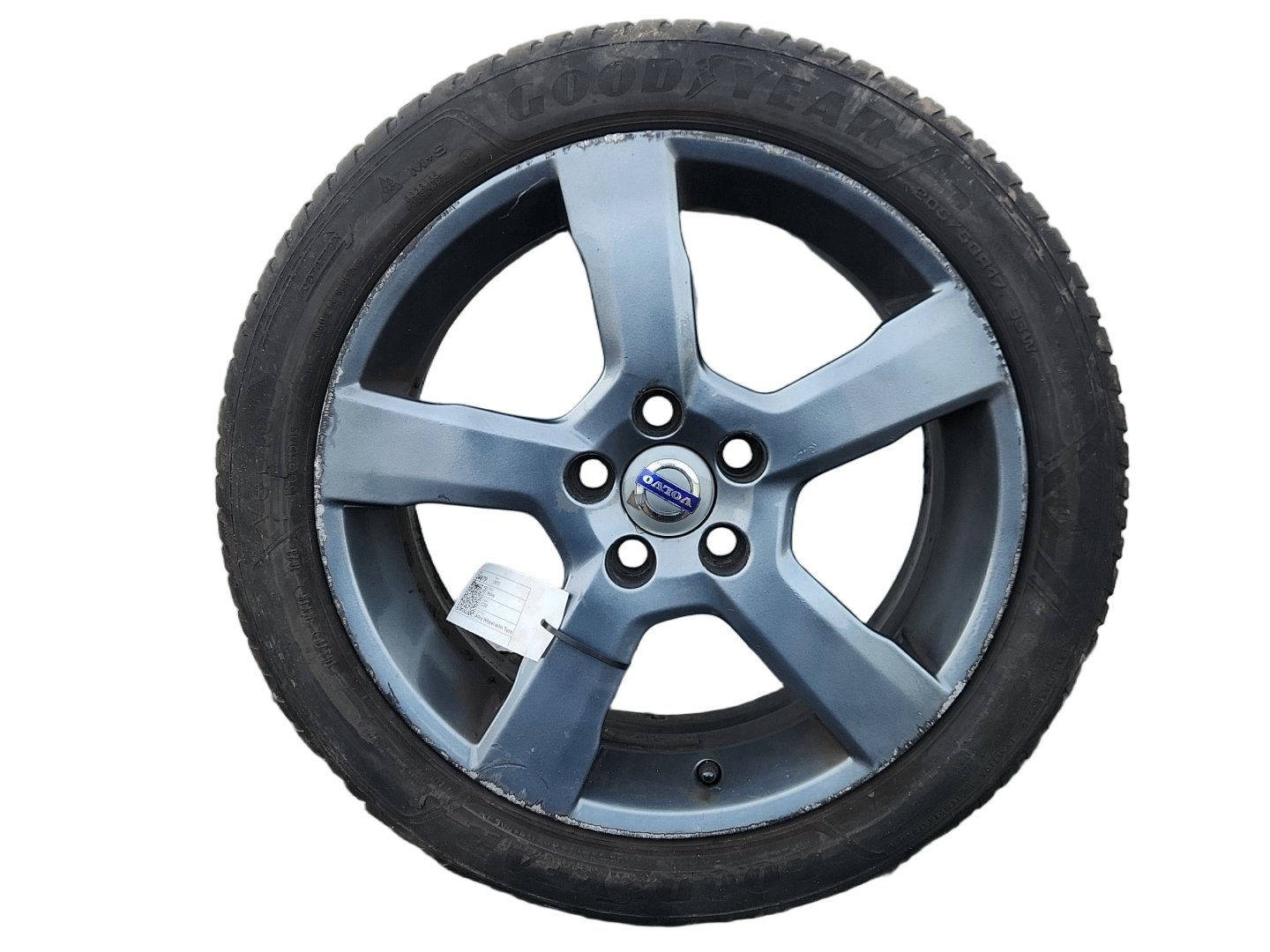 Volvo C30 MK1 FL (MK) (533) 17" Alloy Wheel with Tyre 205/50/17 ~4mm 31290177