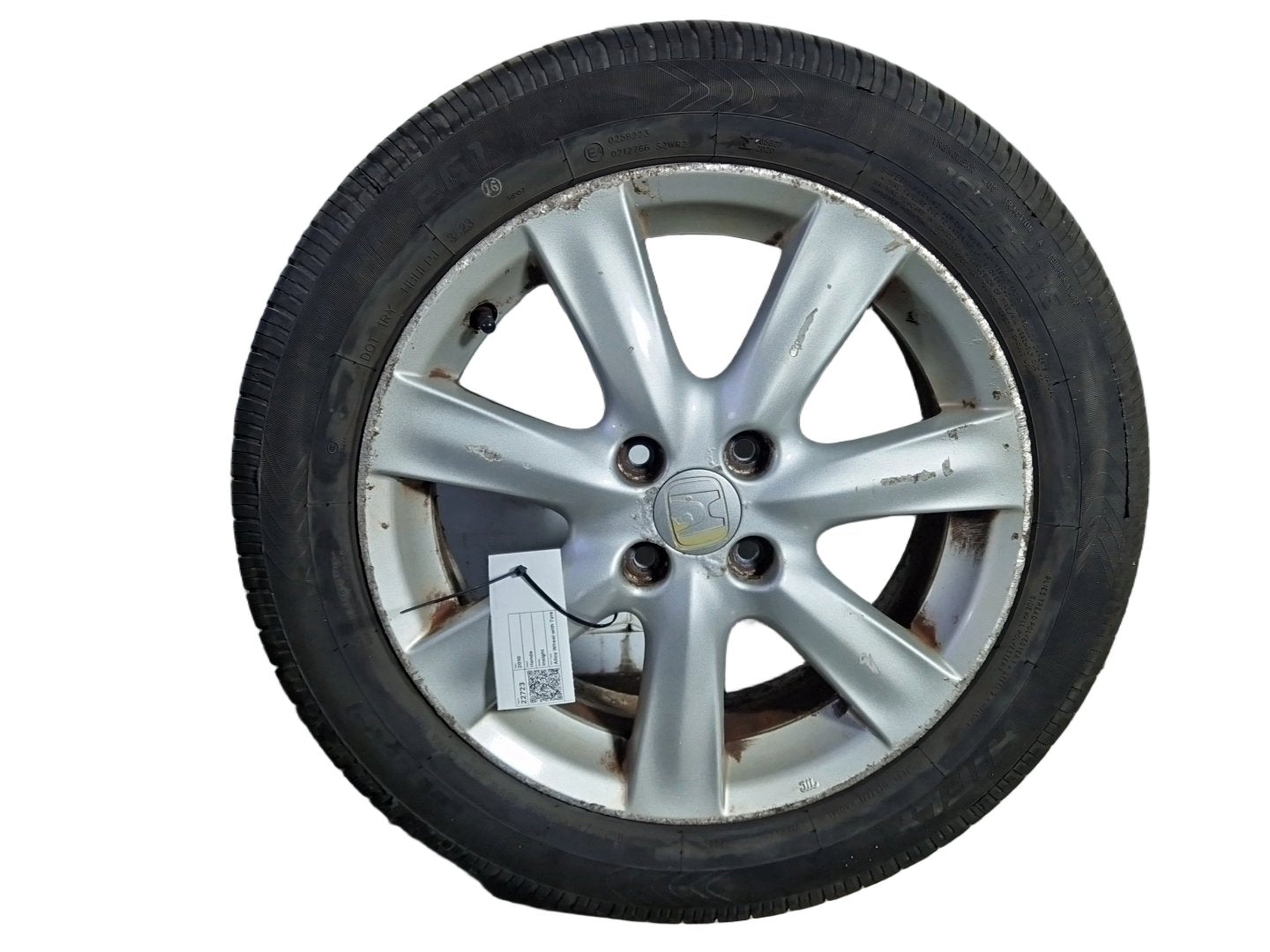 2010 Honda Insight MK2 (ZE2) 16" Alloy Wheel with Tyre 195/55/16 ~6mm
