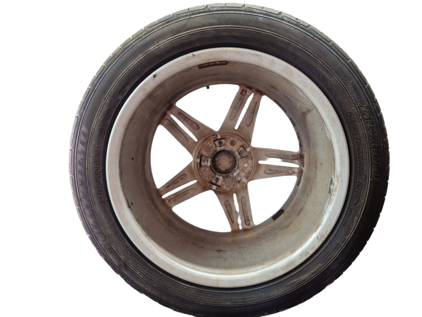 Audi A5 S-Line 18" Alloy Wheel with Tyre 235/50/18 8W0601025DE ~5mm