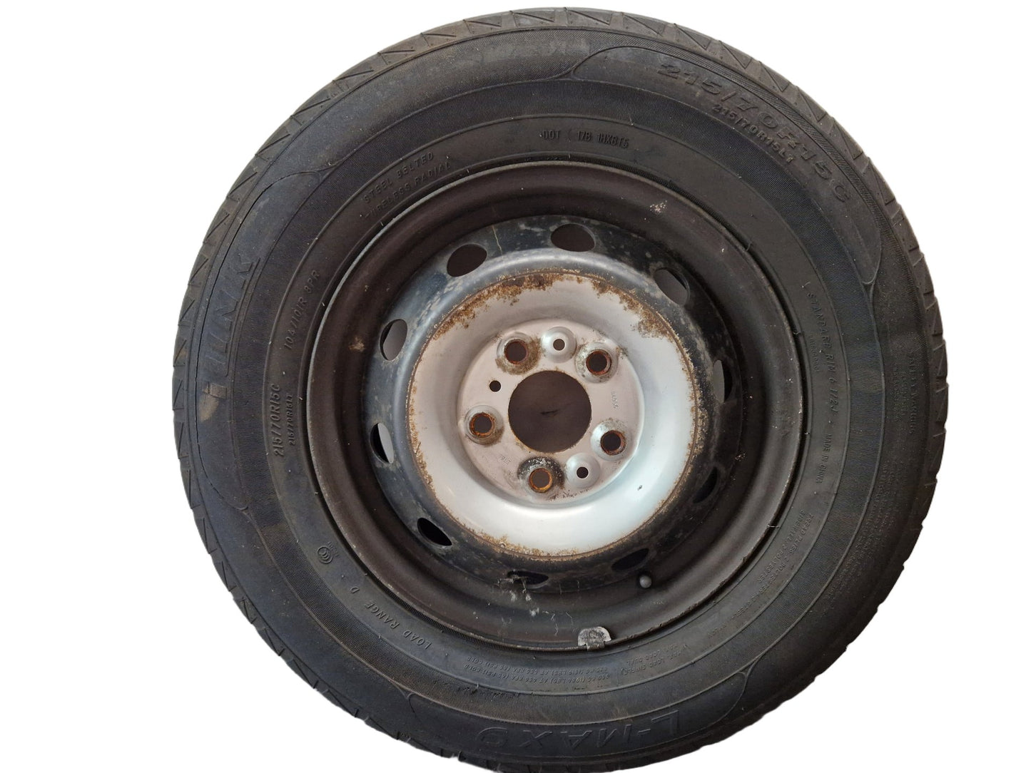 Citroen Relay Genuine Steel Wheel with Tyre 215/70/15 ~5mm