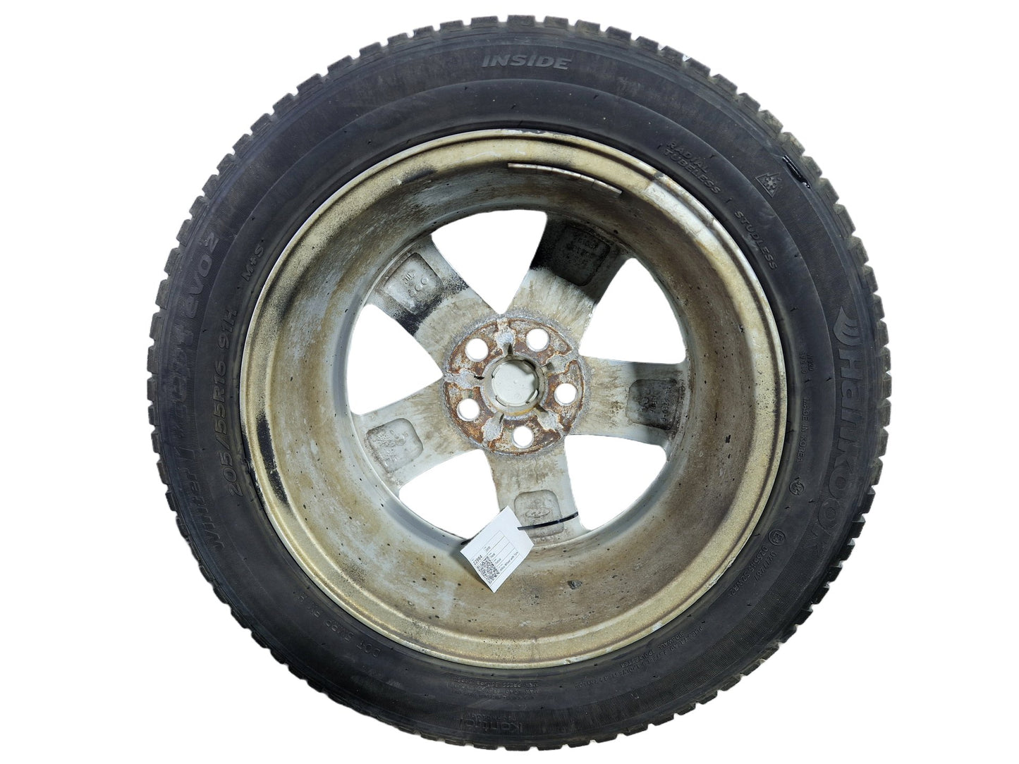 Ford Focus MK2 FL (C307) 16" Alloy Wheel with Tyre 205/55/16 ~3mm 8M5J-EA