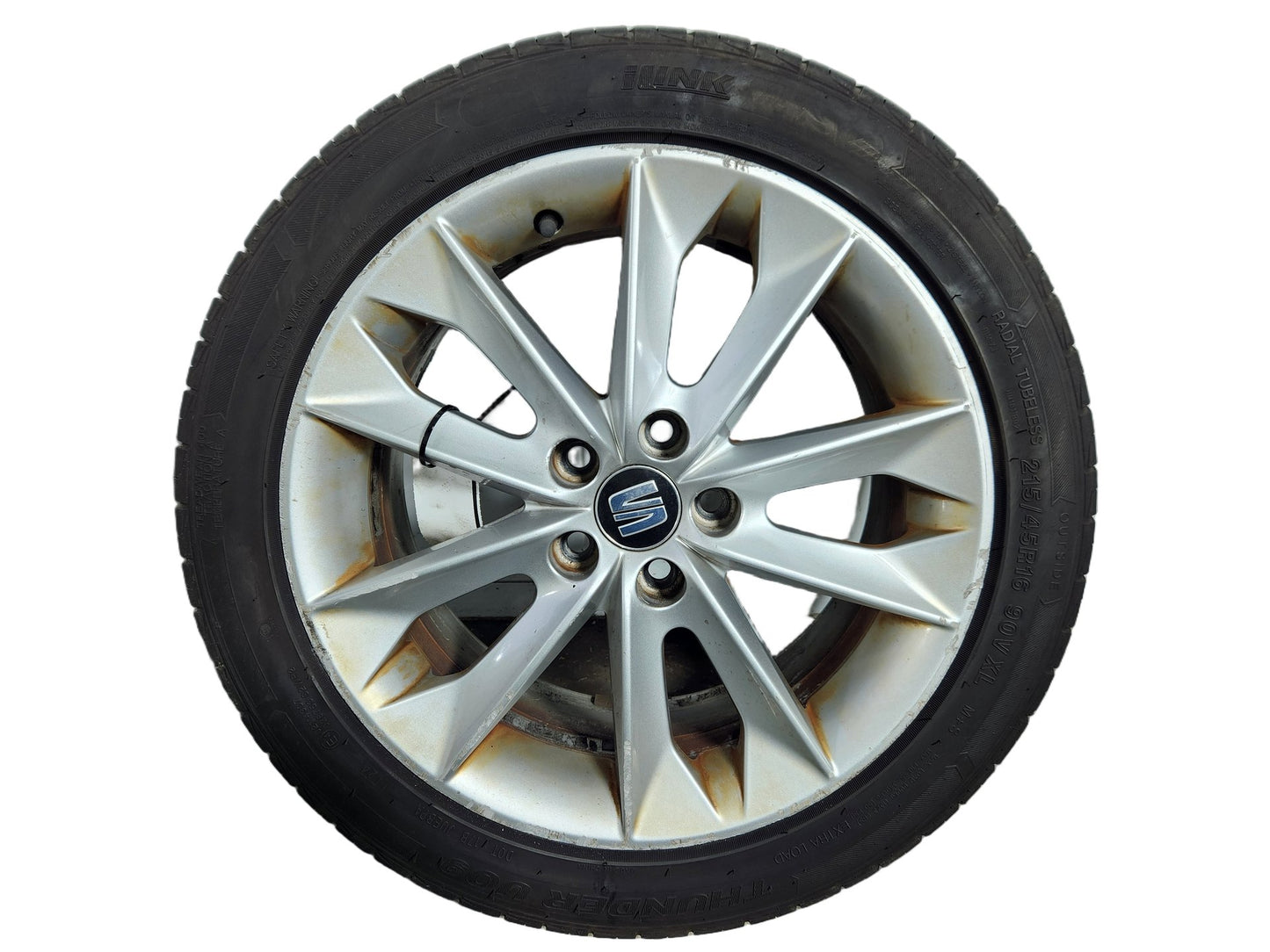 Seat Ibiza MK4 FL - 6J 16" Alloy Wheel with Tyre 215/45/16 ~4mm 6J0601025N