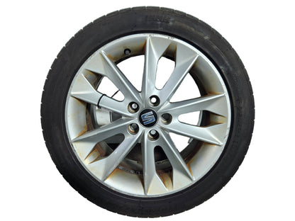 Seat Ibiza MK4 FL - 6J 16" Alloy Wheel with Tyre 215/45/16 ~4mm 6J0601025N