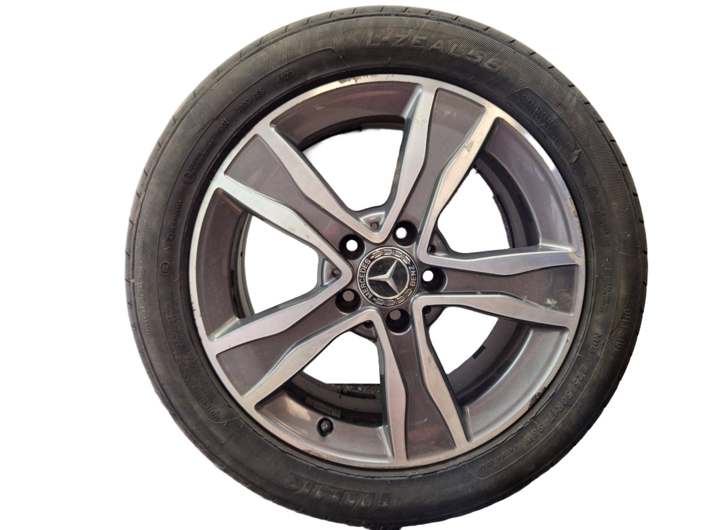 Mercedes-Benz C-Class W205 17" Alloy Wheel with Tyre 225/50/17 ~2mm A2054010800