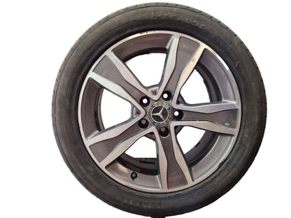 Mercedes-Benz C-Class W205 17" Alloy Wheel with Tyre 225/50/17 ~2mm A2054010800