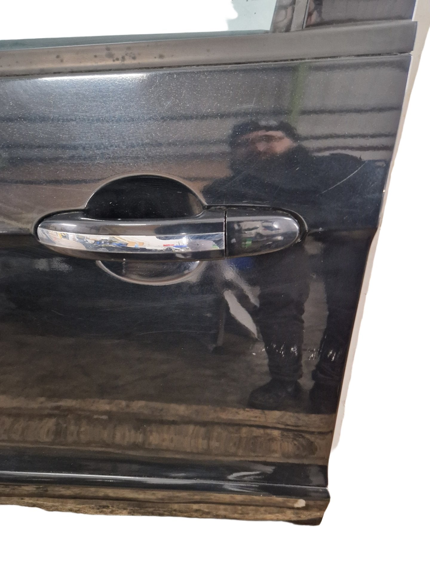 Ford S-Max MK1 Front Left N/S Passenger Complete Door in Black Panther Metallic
