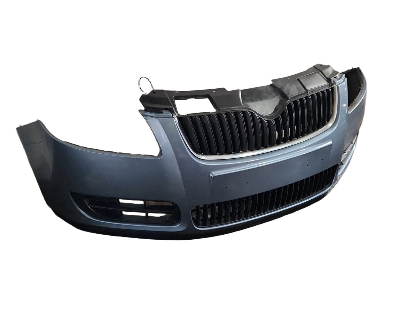 Skoda Fabia 5J Hatchback Complete Front Bumper in Grey 5T/ F5X