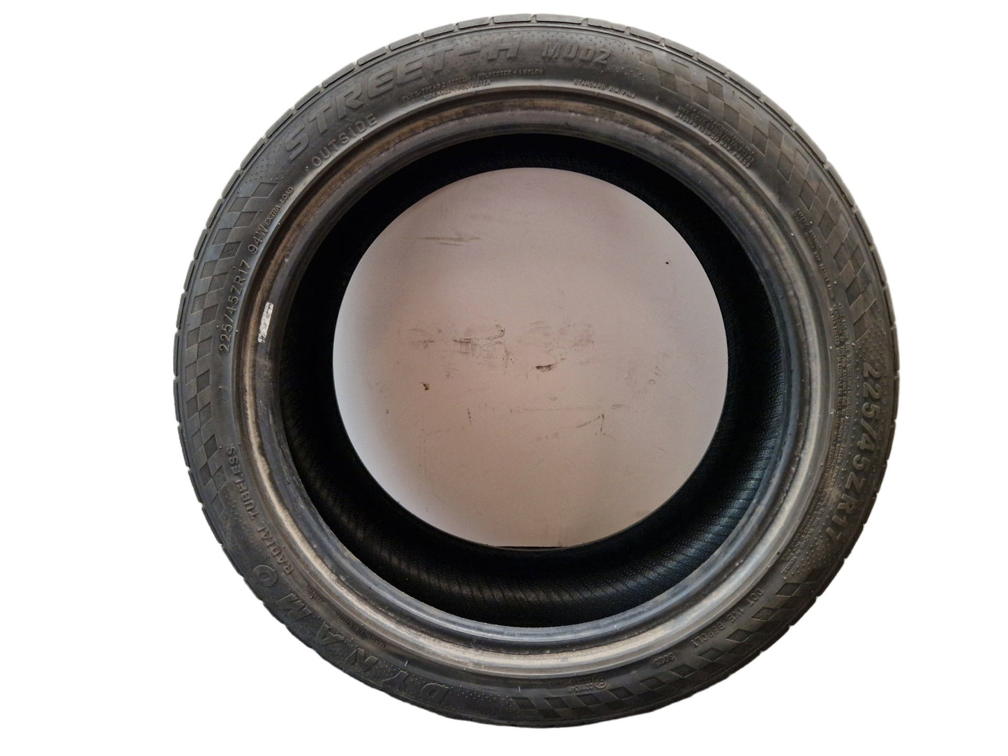 Dynamo 225/45/R17 Street-H MU02 Genuine ~3mm Tread