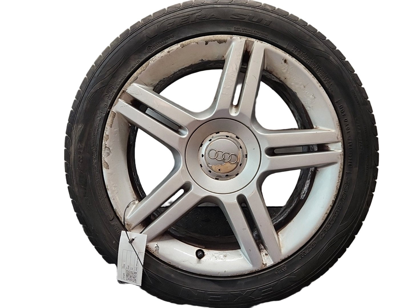 Audi A4 B7 17" Alloy Wheel with Tyre 235/45/17 ~5mm 8E0601025AS