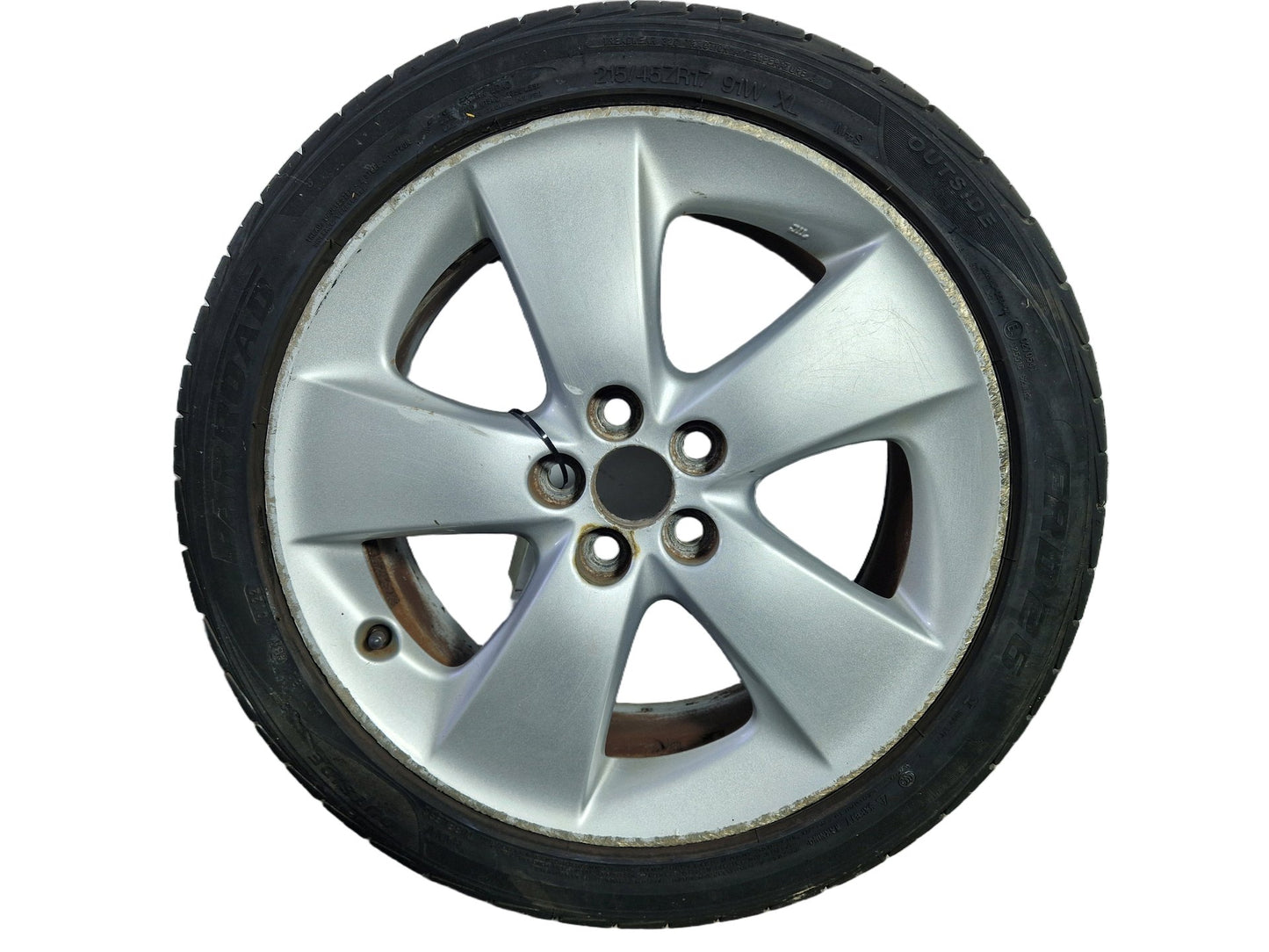 Toyota Prius MK3 (ZVW30) 17" Alloy Wheel with Tyre 215/45/17 ~6mm