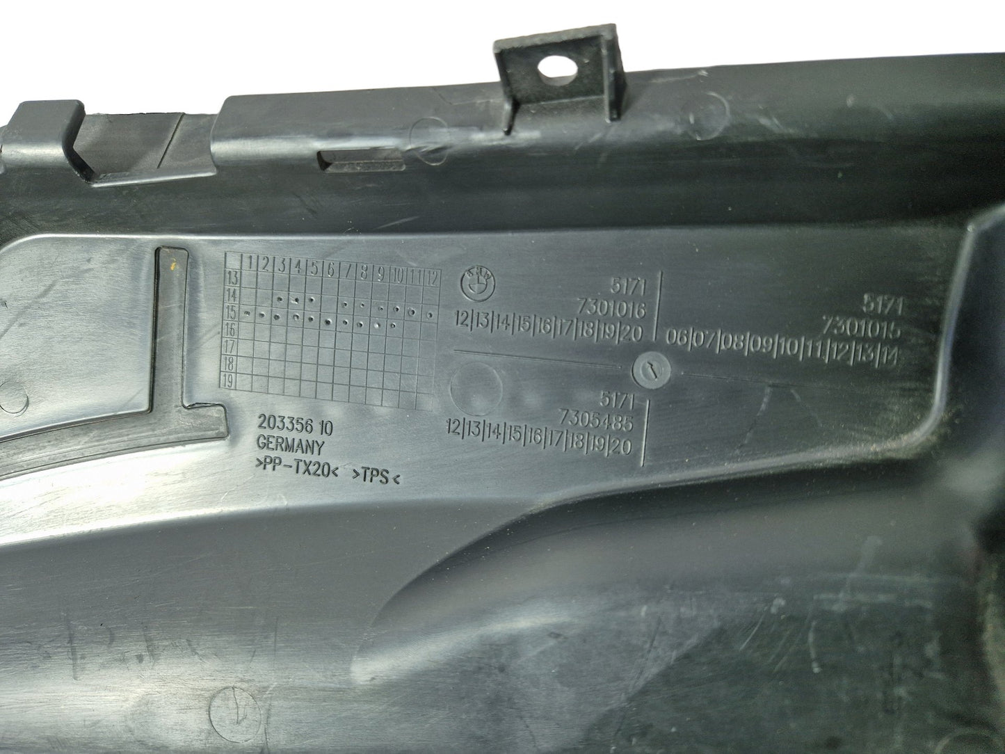 BMW 2 SERIES F45 F46 FRONT WINDSCREEN SCUTTLE PANEL 7301016 7305485 7301015
