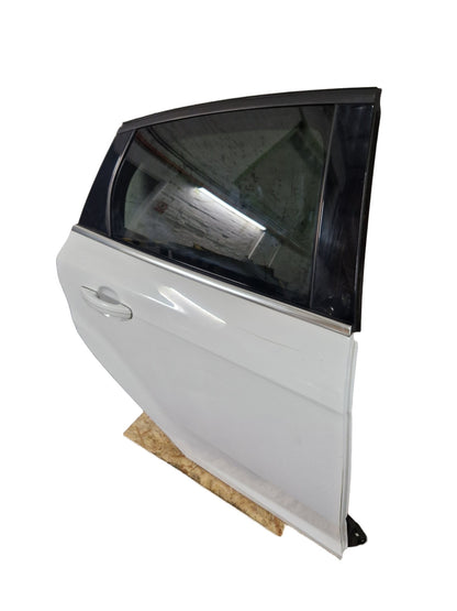 Ford Focus Hatchback Rear Right O/S Driver Complete Door in Frozen White