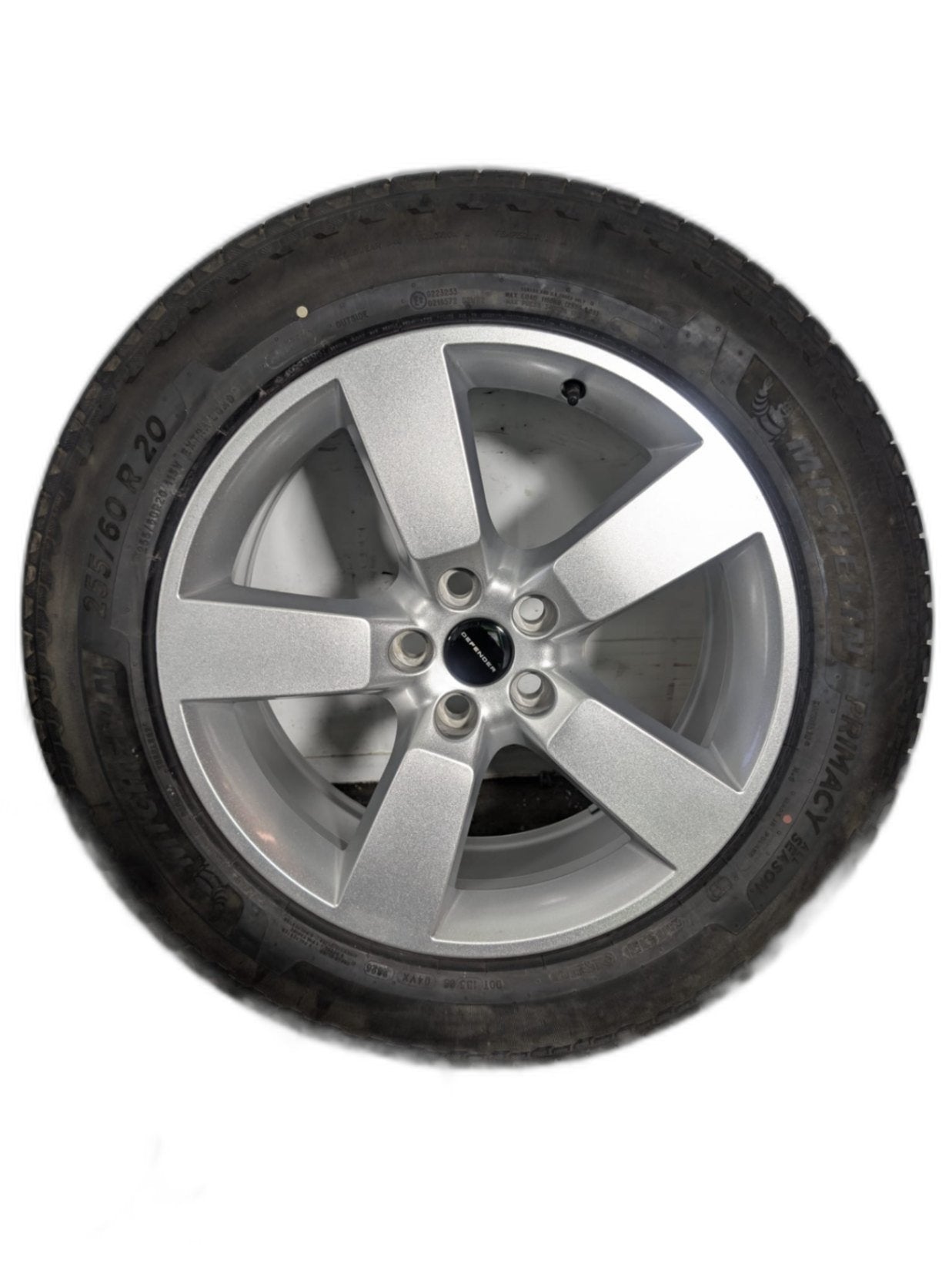 Land Rover Defender L663 OEM 20" Alloy Wheel with Tyre 7mm 255/60/20 L8B21007GB