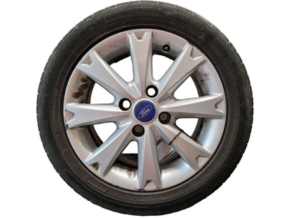 Ford Fiesta MK7 15" Alloy Wheel with Tyre 195/50/15 ~3mm 8V21-1007-GA
