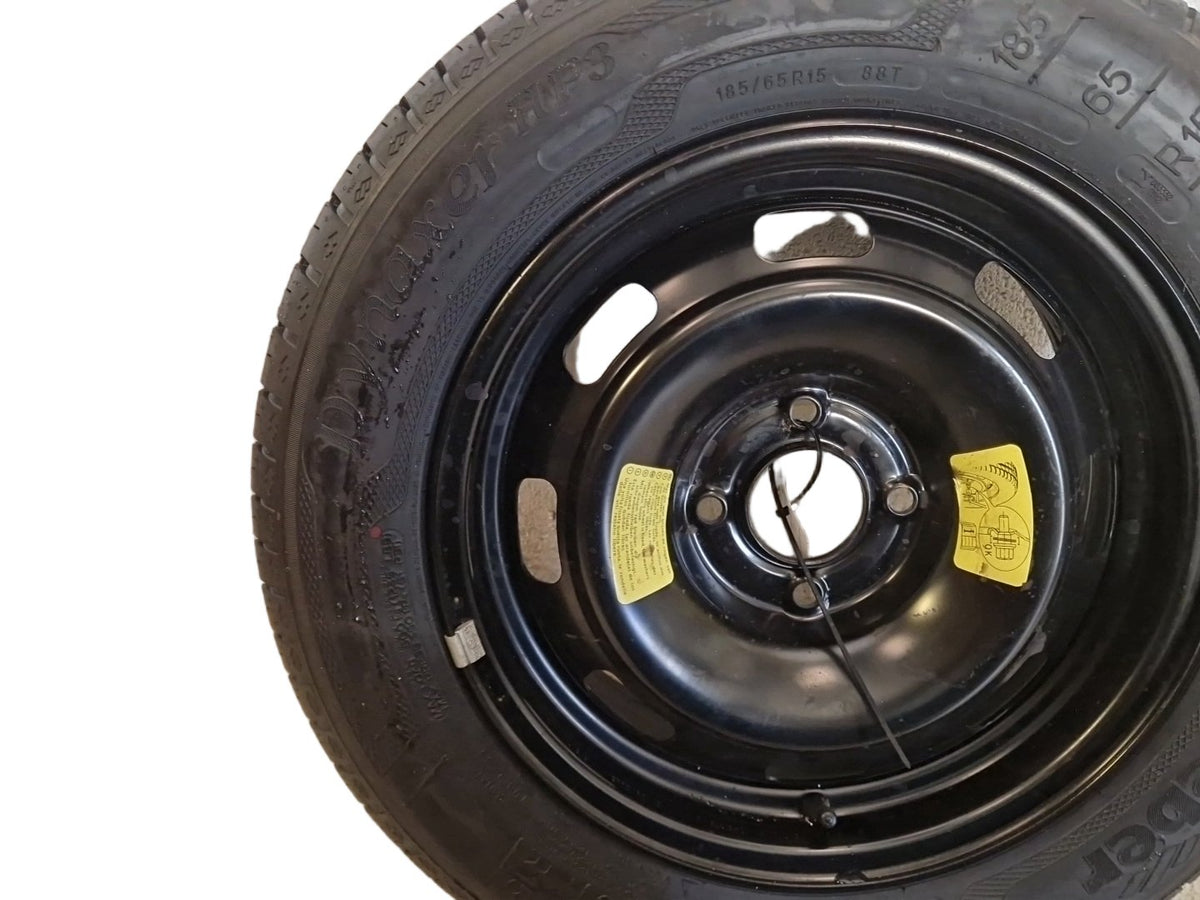 Peugeot 208 MK1 (Ph2) (IA) Hatchback 15" Spare Wheel with Tyre 185/65/15 ~6mm