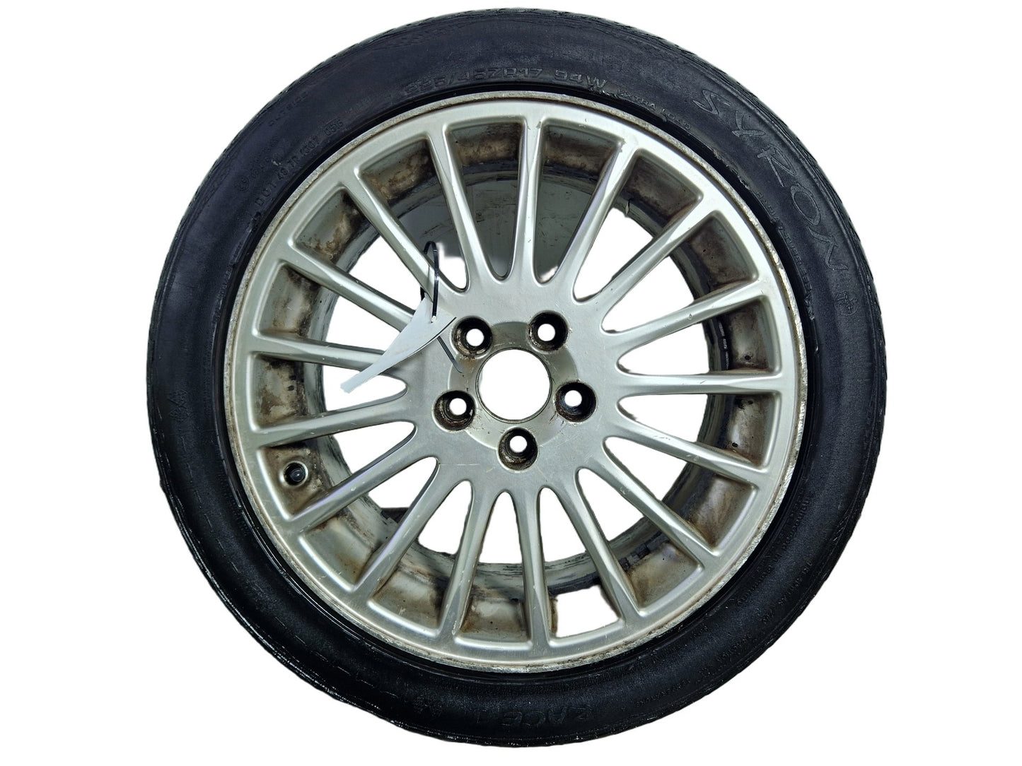 Volvo S60 MK1 17" Alloy Wheel with Tyre 225/45/17 ~4mm 8623719