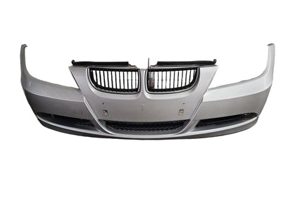 BMW 320d E90 Saloon Complete Front Bumper in Titanium Silver 354
