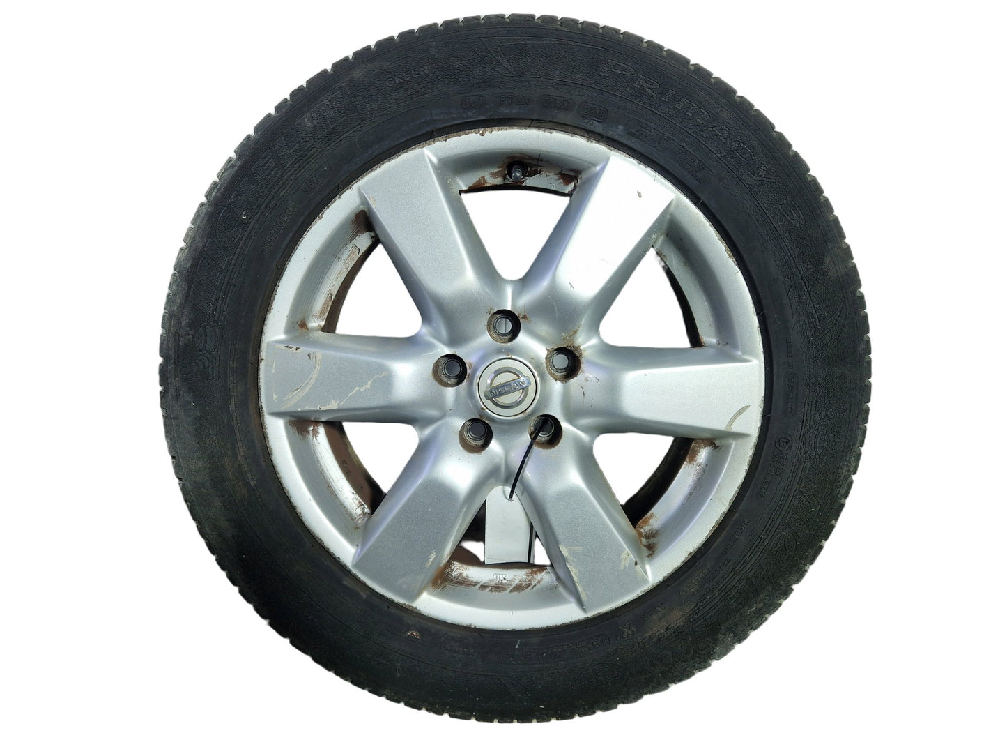 Nissan X-Trail MK2 (T31) 17" Alloy Wheel with Tyre 215/60/17 ~4mm