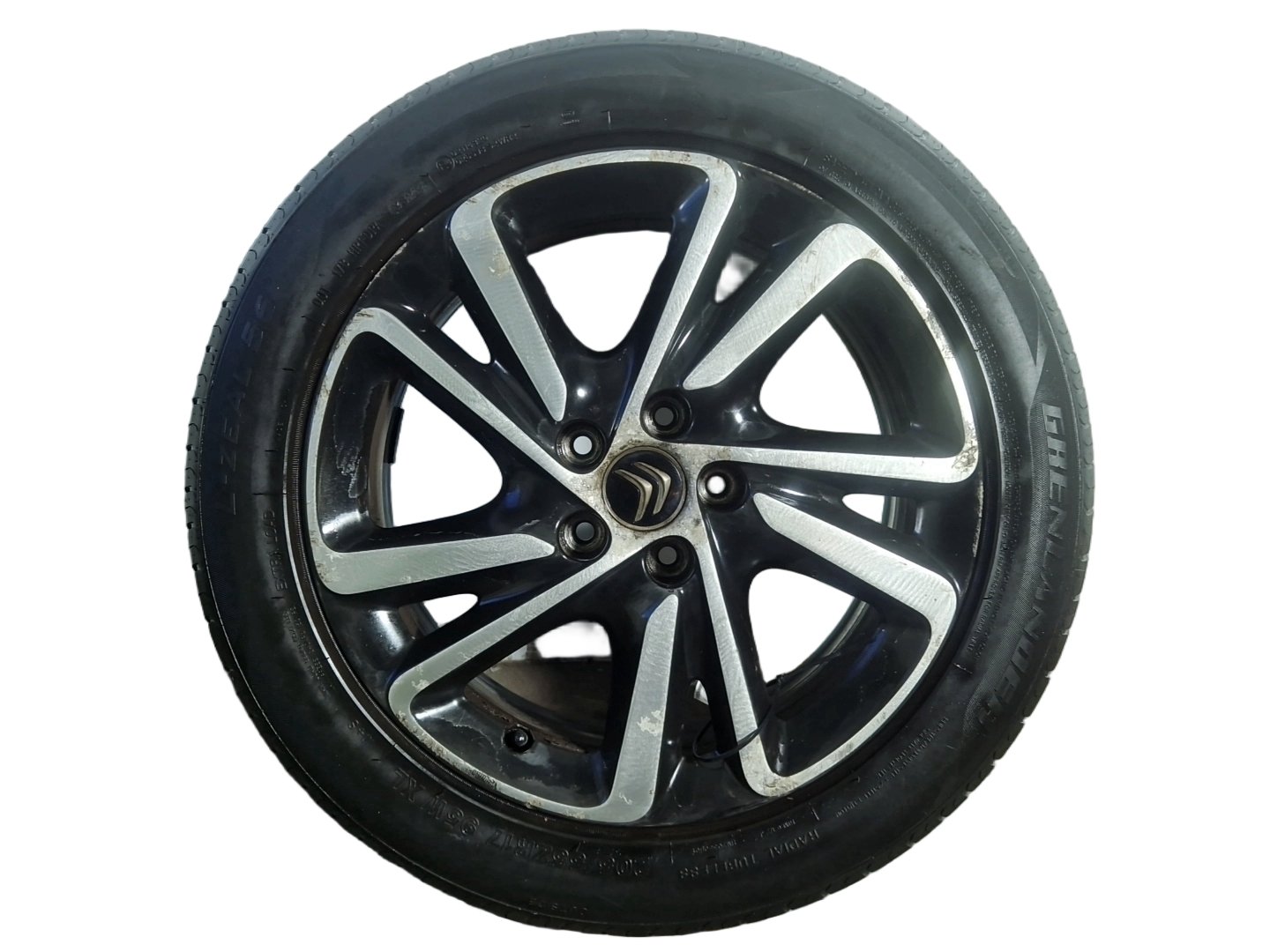 Citroen C4 Picasso MK2 17" Alloy Wheel with Tyre ~5mm 205/55/17 9813863177