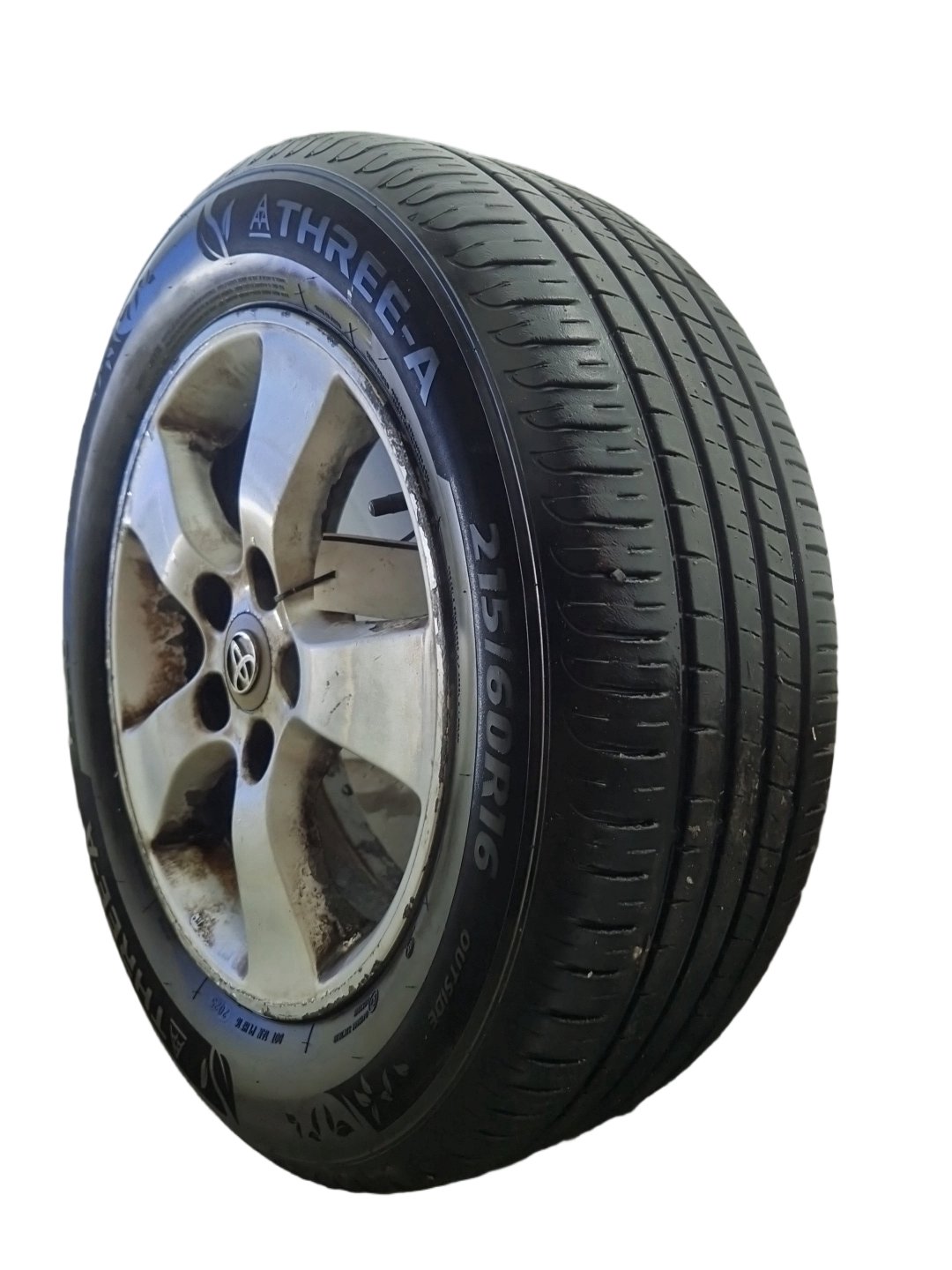 Toyota Estima MK2 (ACR30) 16" Alloy Wheel with Tyre 215/60/16 6mm