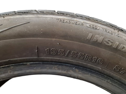Rotalla Tyre 195/55/R16 87V Setula E-Race RH01 Genuine ~6mm Tread