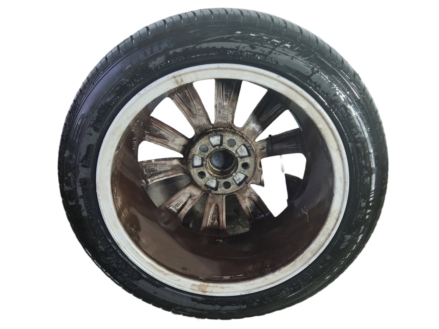 Volkswagen Polo MK5 (6R) 16" Alloy Wheel with Tyre 215/45/16 7mm 8R0601025K