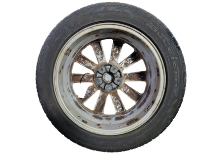 Nissan Qashqai+2 MK1 FL (J10) 18" Alloy Wheel with Tyre 215/55/18 ~3mm