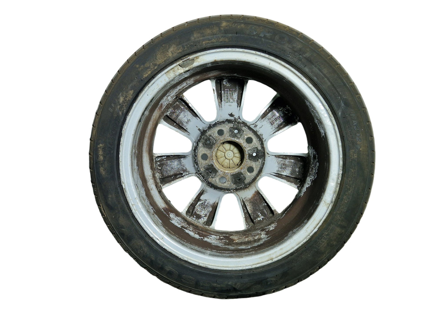 BMW 3 Series E90 17" Alloy Wheel with Tyre 225/45/17 ~2mm 6764622