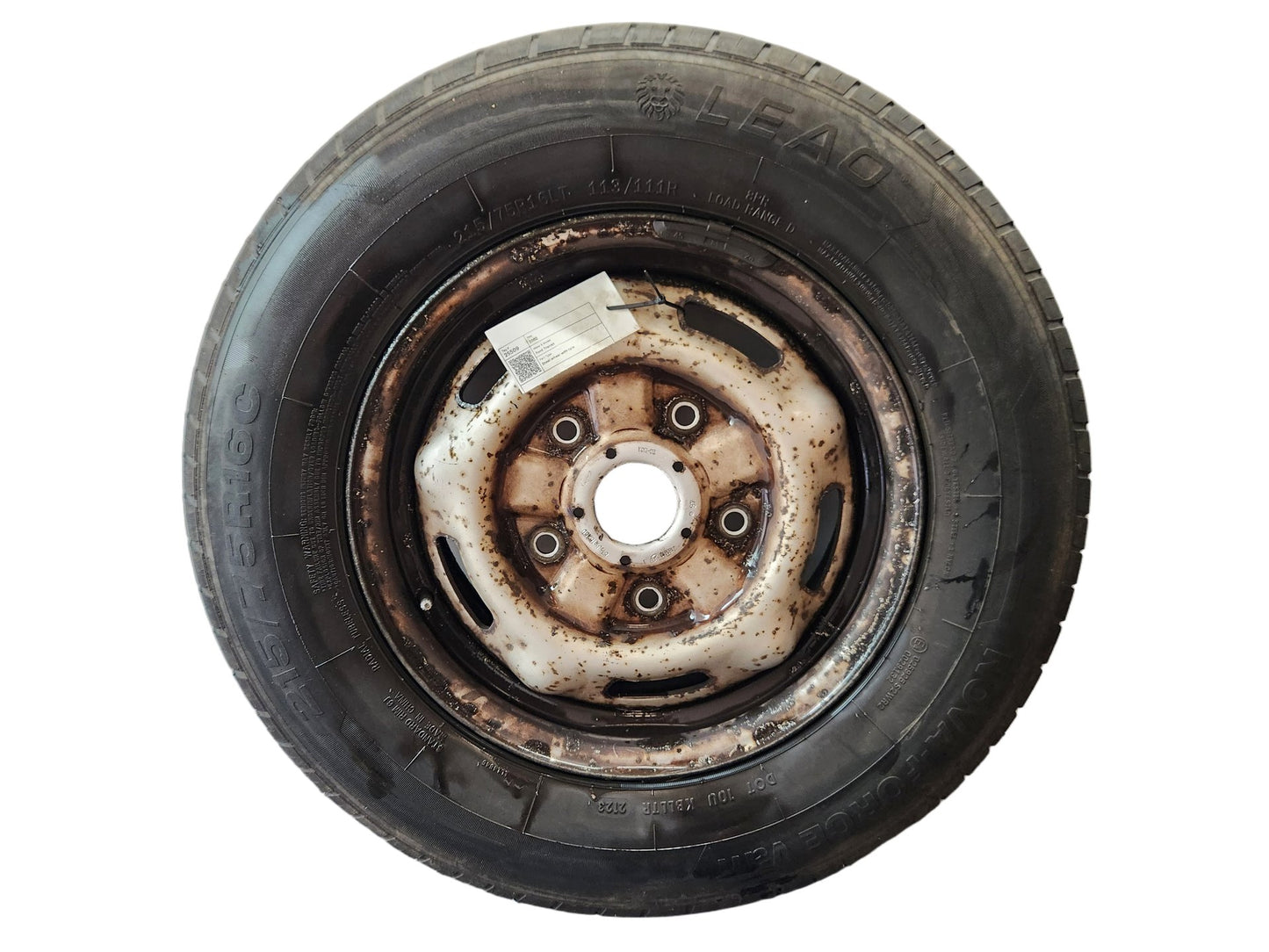 Ford Transit MK6 (V185) Cargo Van Steel Wheel with Tyre 215/75/16 ~6mm